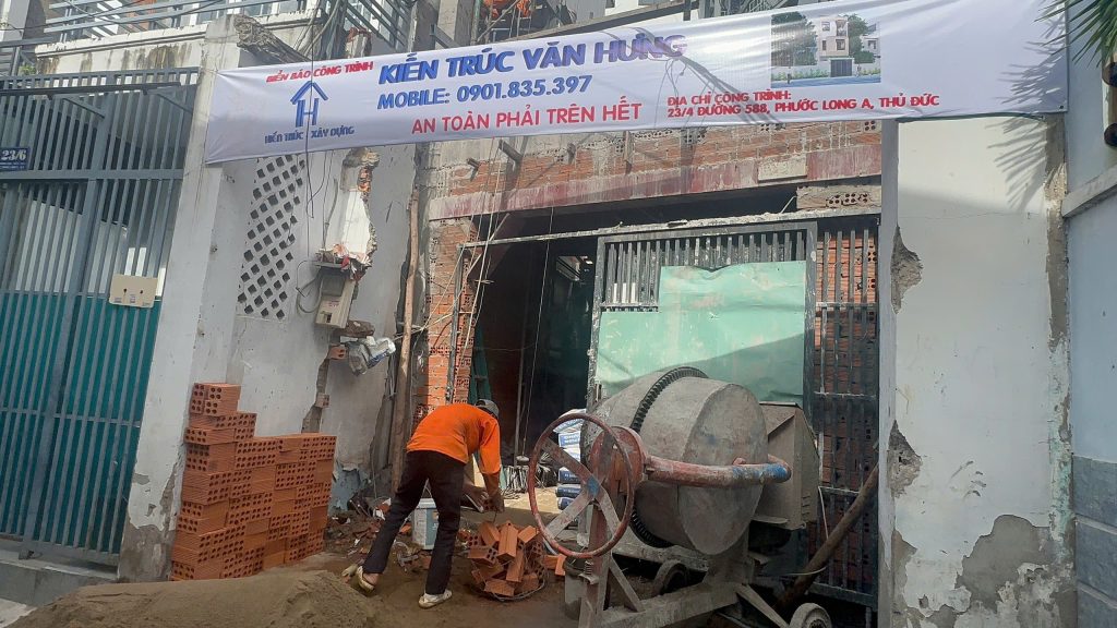 Đơn giá xay tron goi binh tan bên Kiến Trúc Văn Hưng chỉ 5.200.000đ/m2