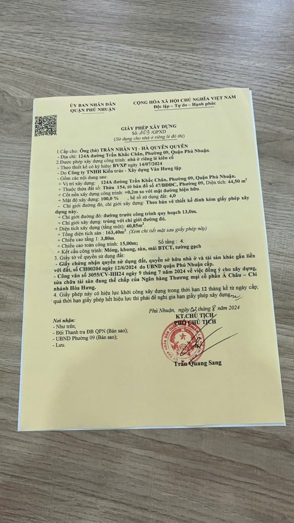 Xin Phép Xây Dựng Ở Bà Rịa