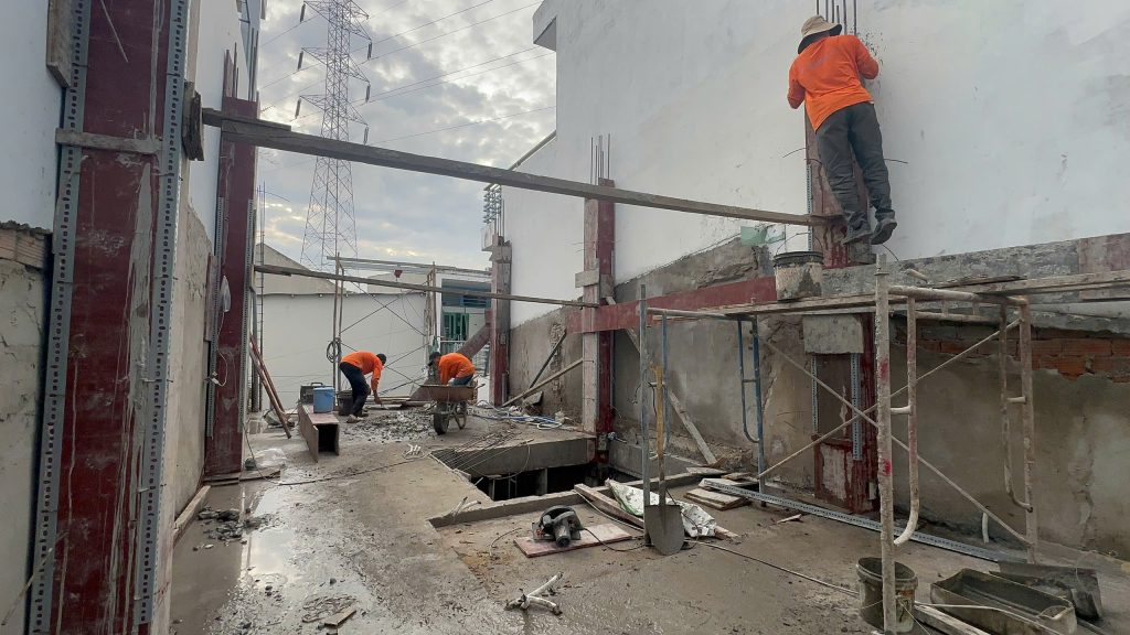 quy định xây tầng hầm