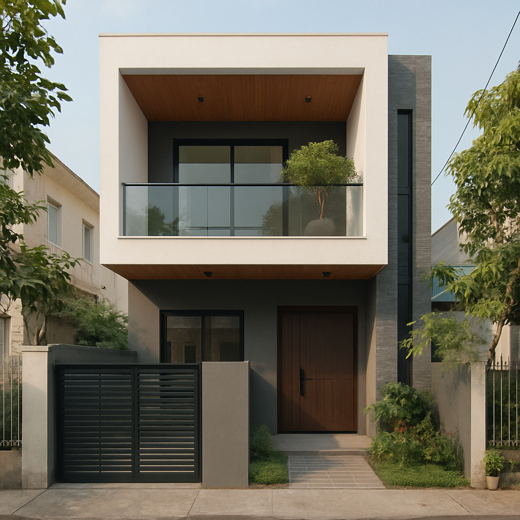 Modern house exterior in Thuan An