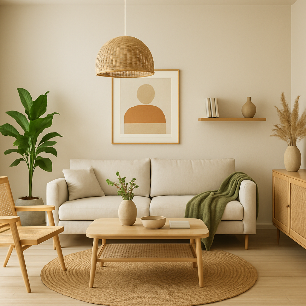 Thiết kế nội thất hài hòa