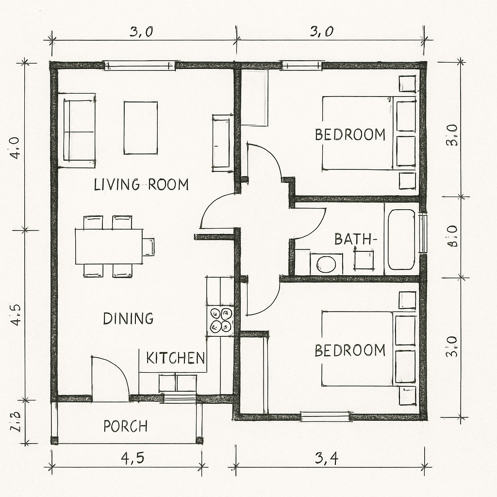 Bản vẽ thiết kế nhà