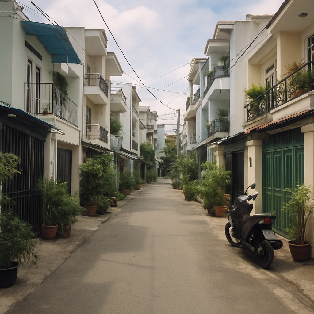 Residential area in Gò Vấp