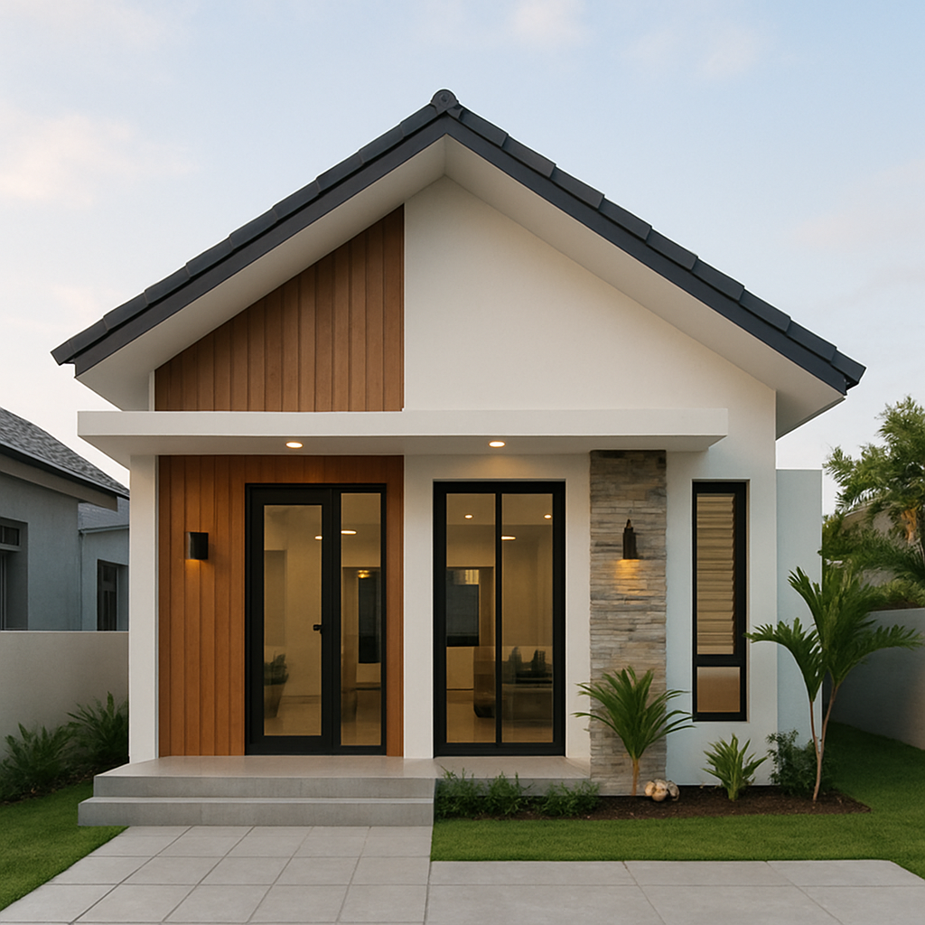 Mẫu nhà cấp 4 hiện đại