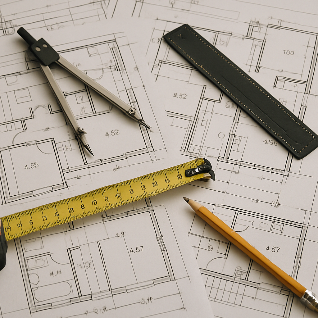 Architectural plans and tools
