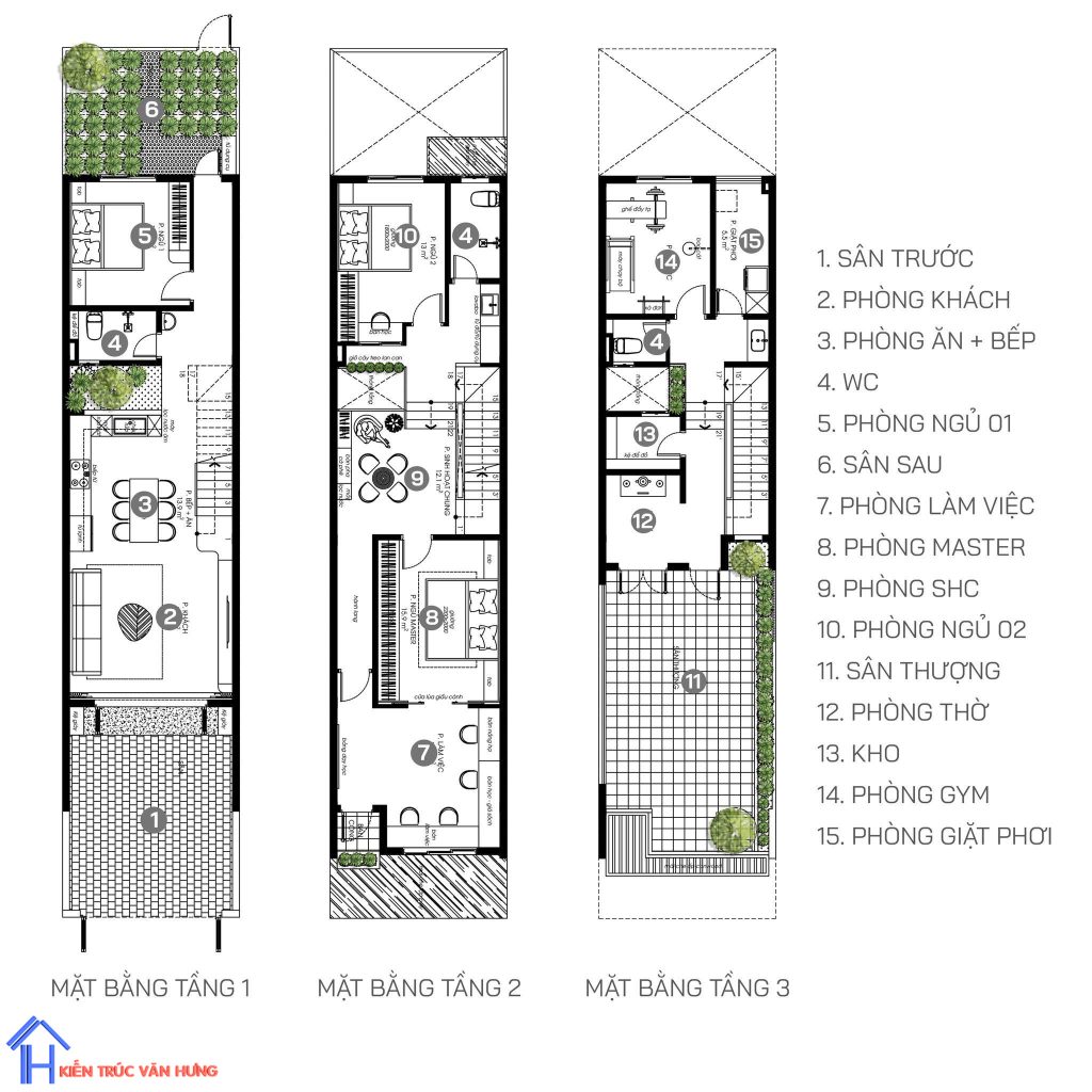 Thiết kế nhà mái Thái ở Long Khánh