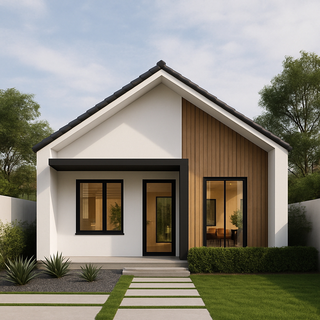 Thiết kế nhà cấp 4 hiện đại