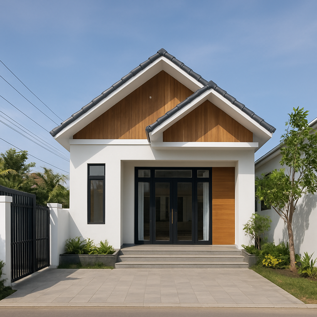 Thiết kế nhà cấp 4 hiện đại tại Bến Cầu