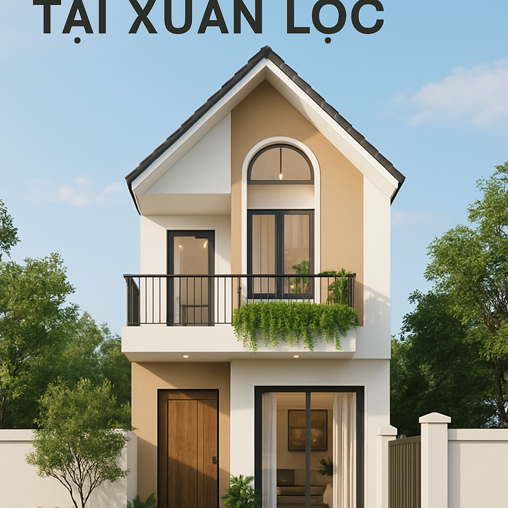 Thiết kế nhà đẹp tại Xuân Lộc