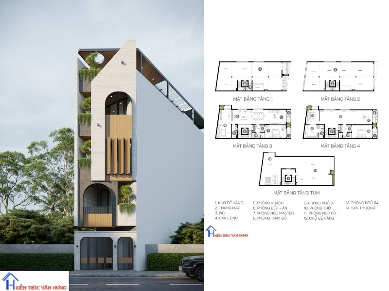 Báo giá xây nhà trọn gói minh bạch của Kiến Trúc Văn Hưng