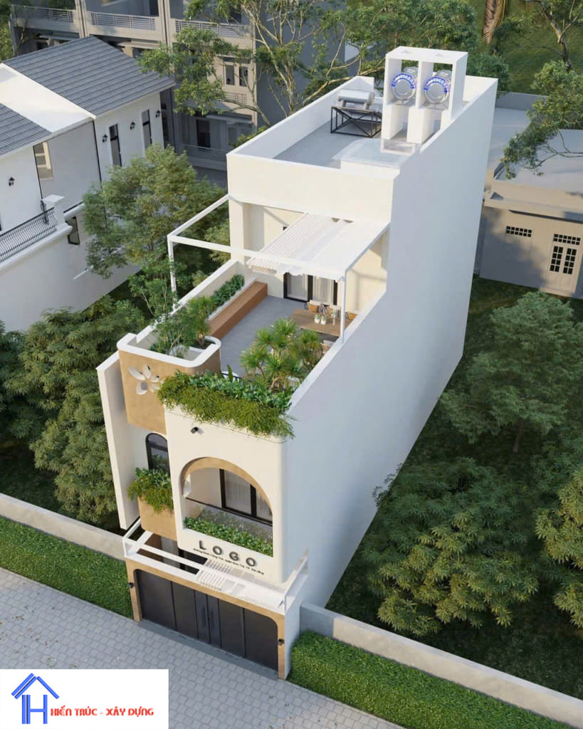 MẪU NHÀ 2 TẦNG MÁI THÁI Ở NÔNG THÔN