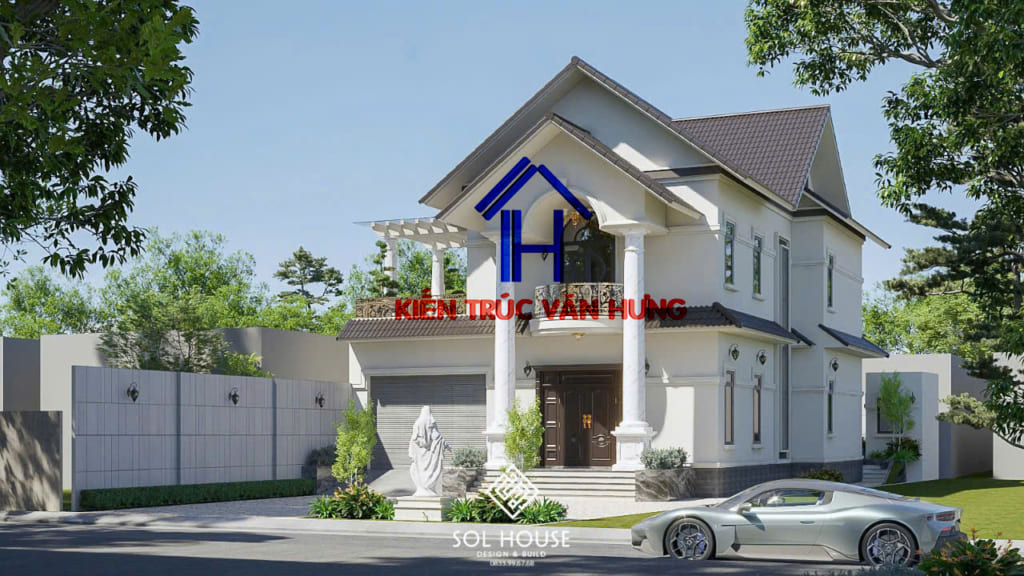 MẪU NHÀ 2 TẦNG MẶT TIỀN 4M 