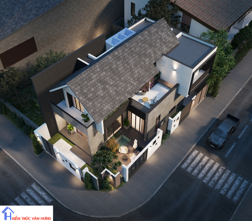 Thiết kế nhà mái Thái Trảng Bàng – Gò Dầu