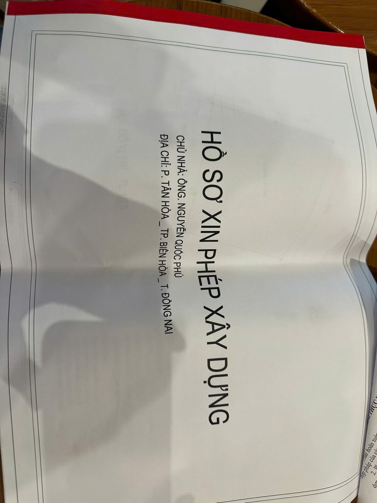 Xin phép xây dựng phường Long Bình