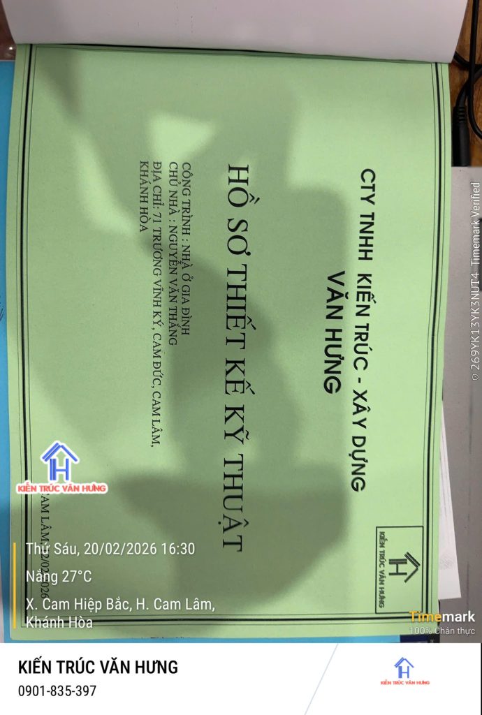 thi công nhà tại Cam Đức – Cam Lâm – Khánh Hòa