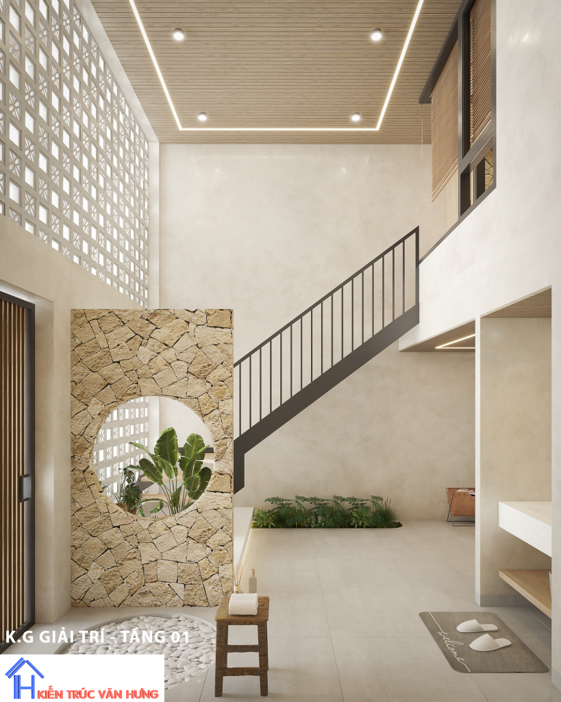 Thiết Kế Nhà 4 Tầng Mặt Tiền 7m