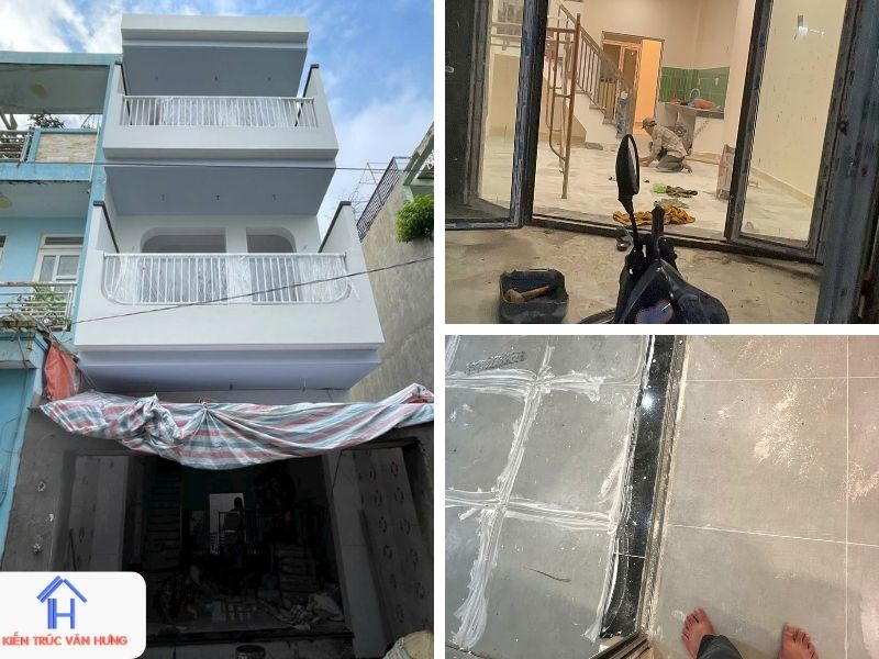 Những hạng mục xây nhà hoàn thiện của Kiến Trúc Văn Hưng