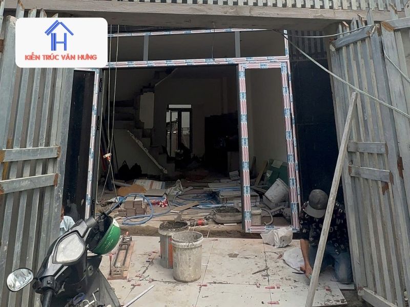 Chi phí xây nhà hoàn thiện bao gồm phí vật tư