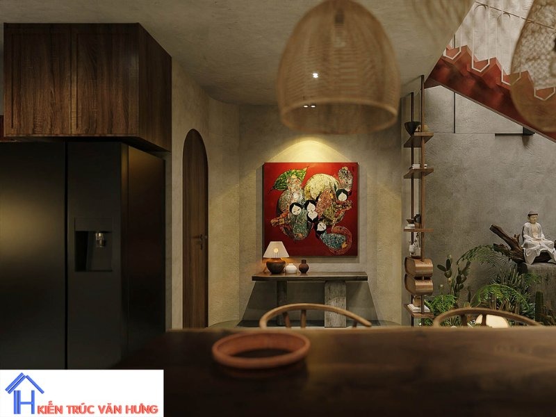 Cảnh quang khu vực liền phòng khách