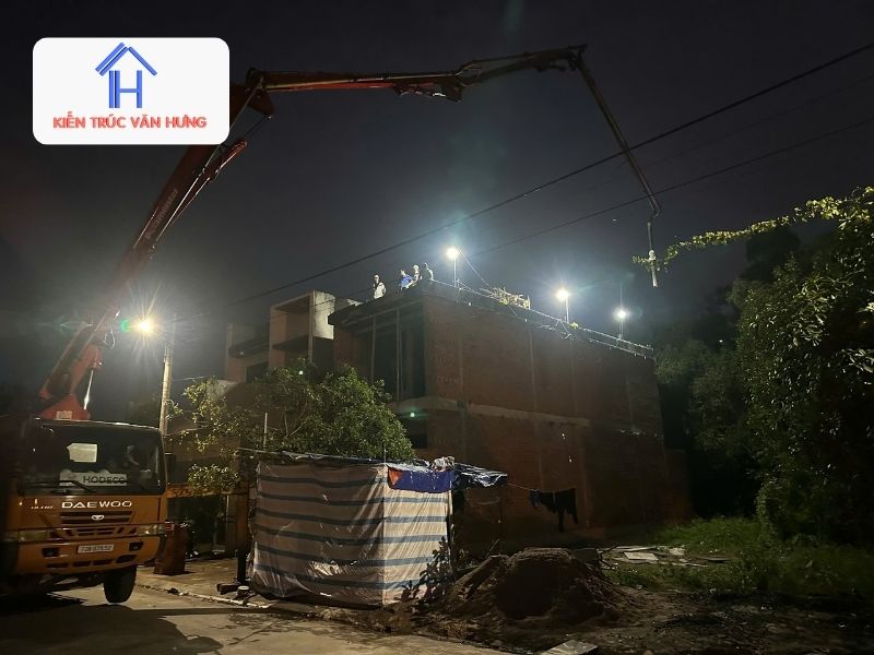 Hoàn thiện phần thô cho ngôi nhà