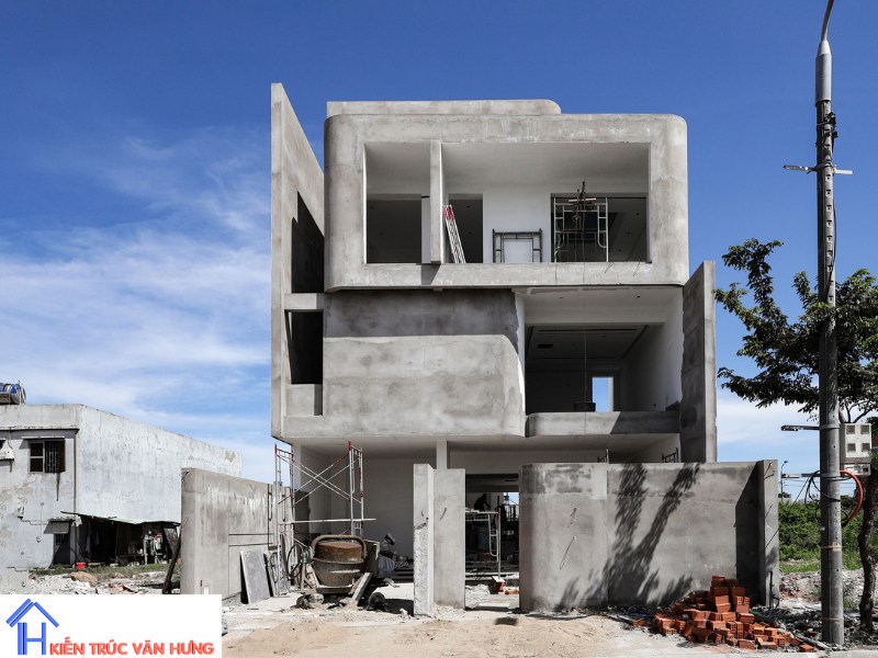 Đơn vị thi công sẽ đảm nhận toàn bộ công việc phần xây thô
