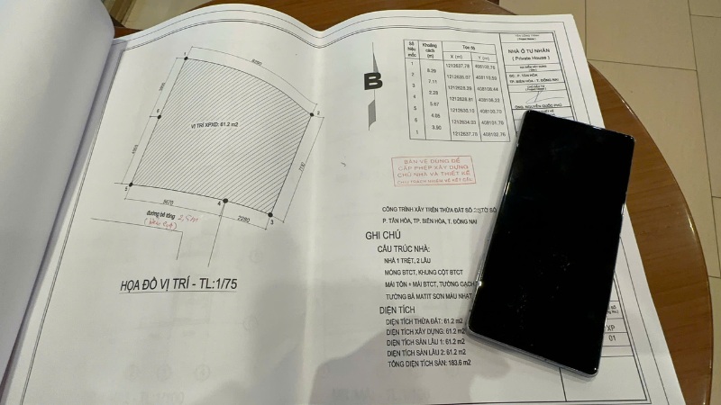 Hồ sơ bản vẽ thiết kế xây dựng của công trình
