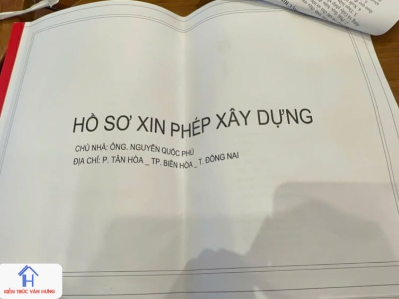 Chi tiết xin phép xây dựng tại Biên Hòa Đồng Nai với Kiến Trúc Văn Hưng