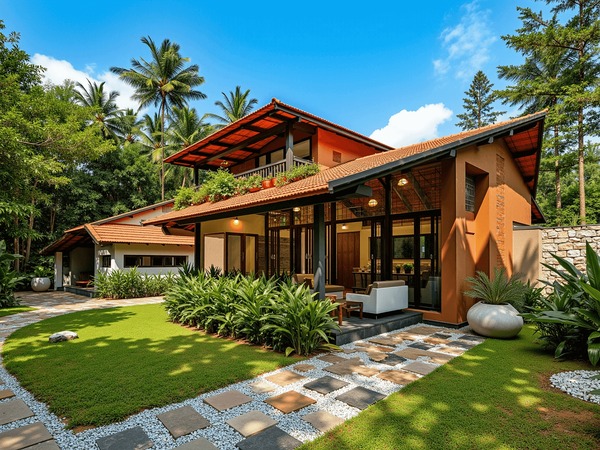 Mẫu nhà biệt thự vườn 1 tầng kết hợp kinh doanh homestay