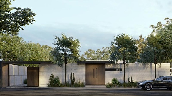 Mẫu 1: Mẫu biệt thự 1 tầng không gian mở