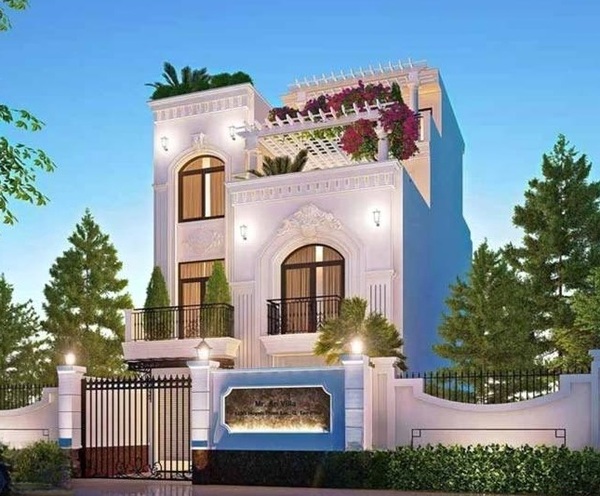 Thiết kế villa 3 phòng ngủ sang trọng, không gian sống tiện nghi