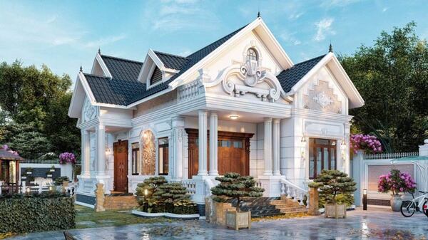 Xây biệt thự mái thái cần lưu ý trong bố trí công năng khoa học