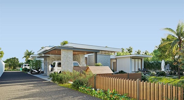 Mẫu 3: Biệt thự 1 tầng không gian mở bắt mắt đầy đủ tiện nghi