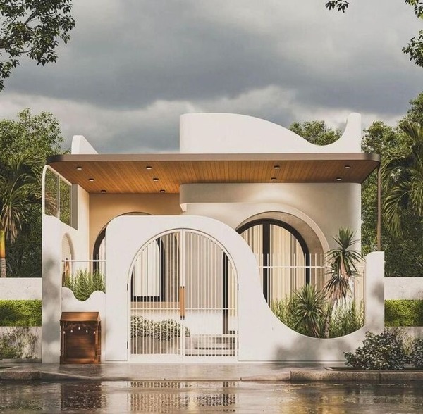 Xây nhà biệt thự 1 tầng khi gia chủ có diện tích đất rộng từ 150m²