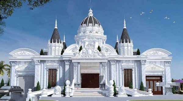 Mẫu biệt thự 1 tầng 5–6 phòng ngủ cho gia đình có nhiều người