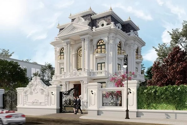 Hệ mái Mansard đặc trưng