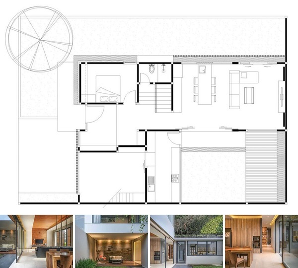 Mặt bằng biệt thự 1 tầng 4 phòng ngủ tiện nghi lý tưởng cho gia đình nhiều thế hệ