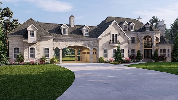 Sức hút của biệt thự 1 tầng kiểu Châu Âu ở những nguyên tắc kiến trúc kinh điển