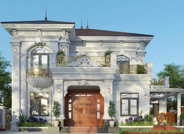 Các mẫu thiết kế biệt thự 2 tầng hiện đại luôn mang đến vẻ đẹp tinh tế