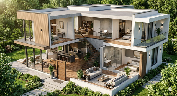 Thi công biệt thự 2 tầng thì nên chọn đơn vị uy tín như Kiến Trúc Văn Hưng