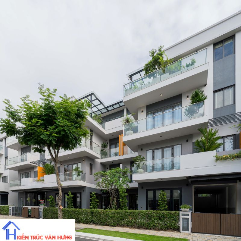 Mẫu 2 thiết kế nhà phố