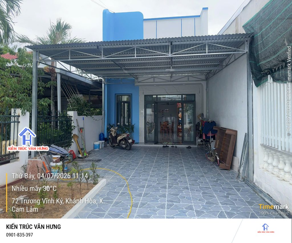 Nâng tầng nhà Cam Ranh an toàn và đúng kỹ thuật