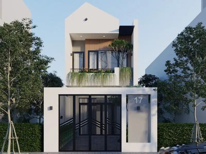 Thiết kế theo phong cách lệch tầng, giúp tối ưu hóa không gian sống