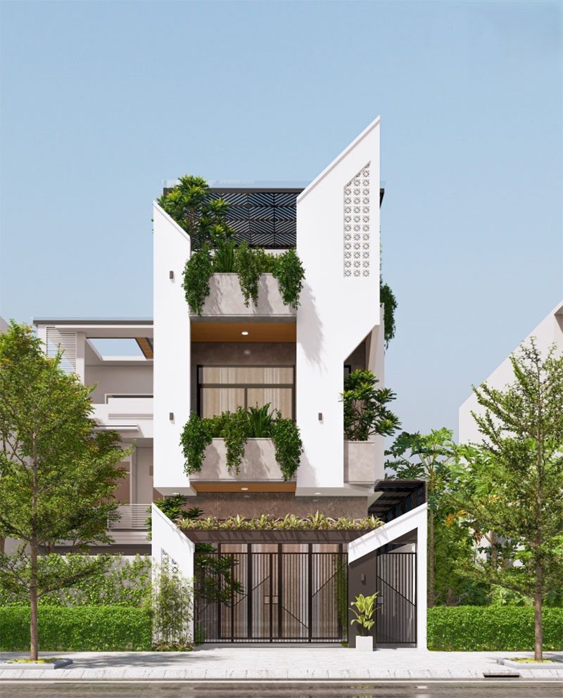 Lý do nên chọn mẫu nhà phố 3 tầng 4x20m