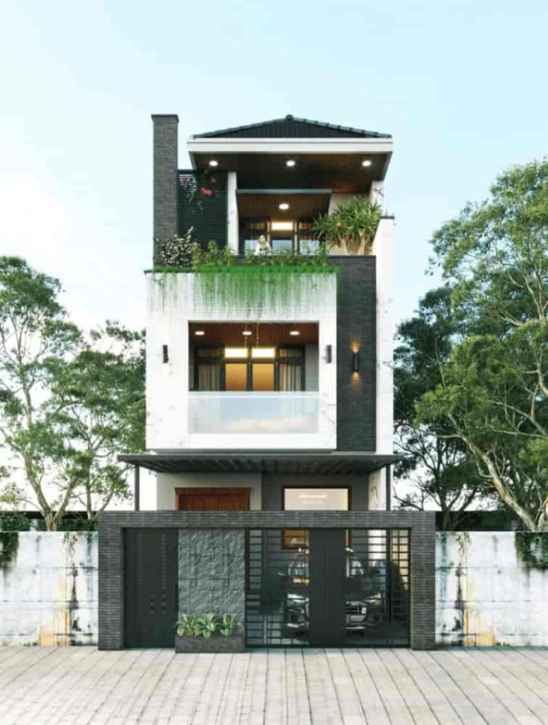 Mẫu nhà 3 tầng 4x20m cho gia đình nhiều thế hệ