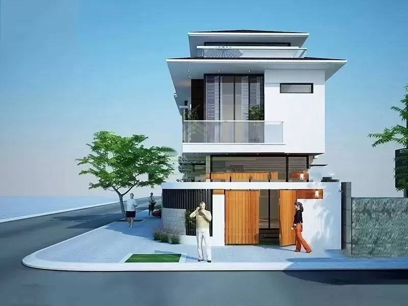 Mẫu nhà 5x16m lệch tầng thông thoáng