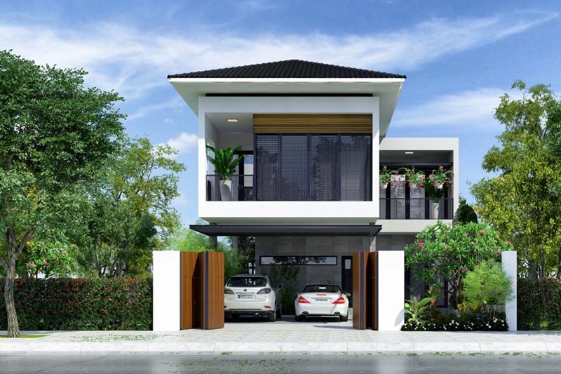 Mô hình nhà 2 tầng là xu hướng được nhiều gia đình ưa chuộng