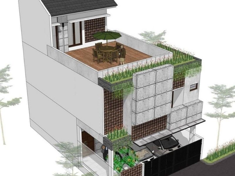Những lưu ý quan trọng khi thiết kế tầng tum