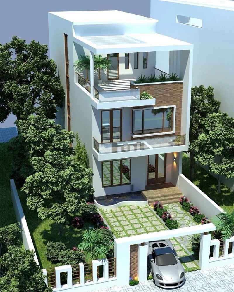 Ưu điểm nổi bật của nhà phố 3 tầng có 1 tum