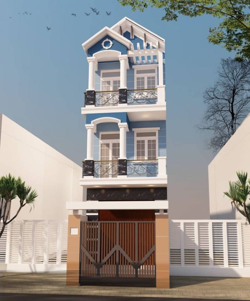 Lý do nên chọn mẫu nhà phố 3 tầng 5x13m