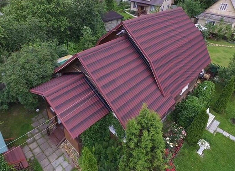Tấm lợp sinh thái nhẹ dùng cho mái nhà vườn và công trình dân dụng